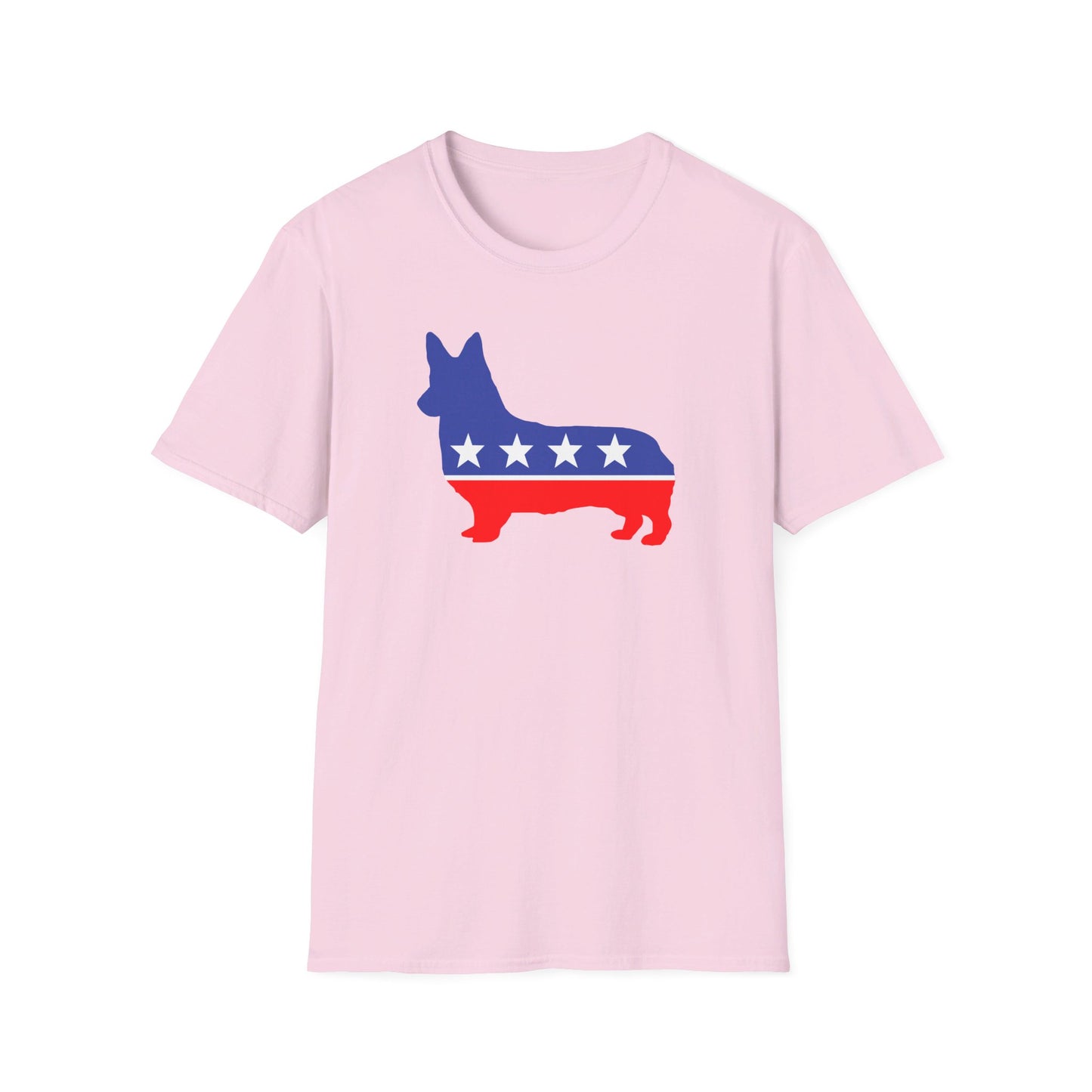 My Corgi Party Unisex Softstyle T-shirt