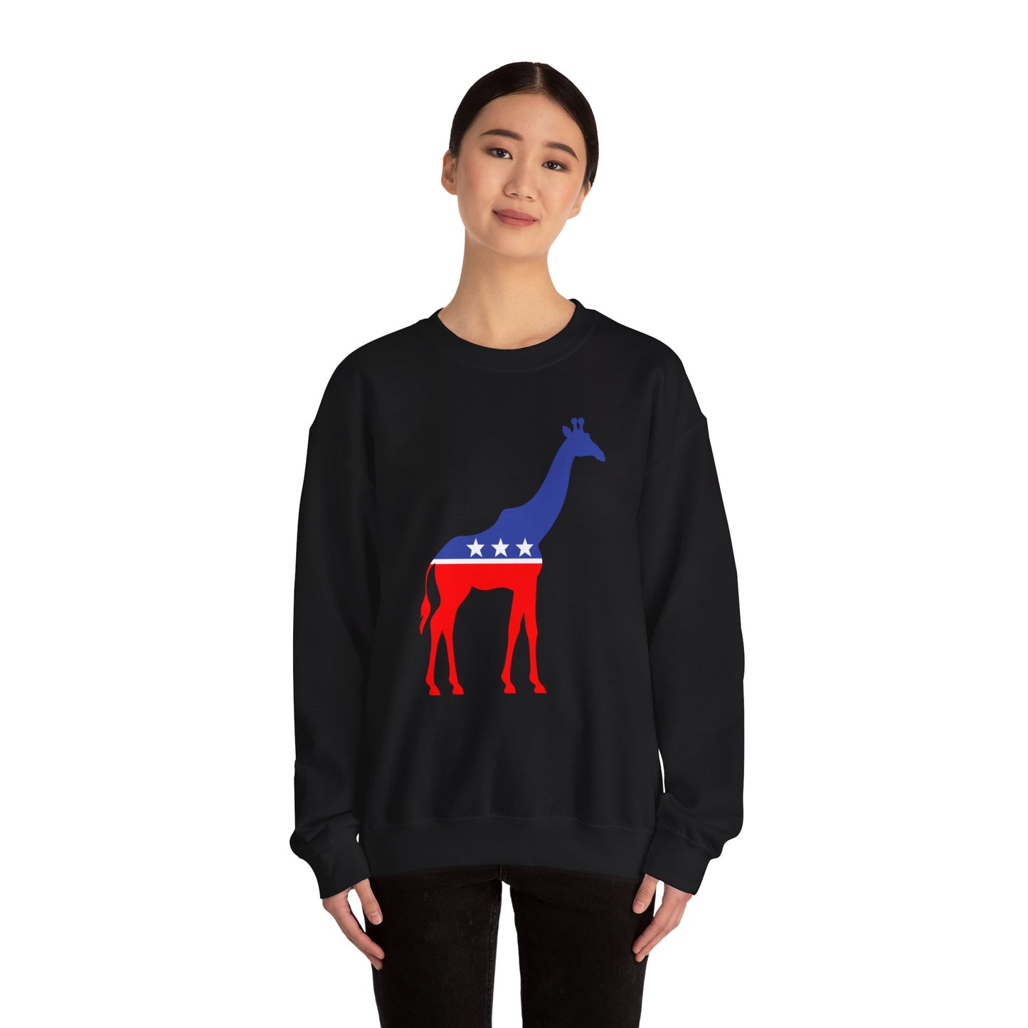 Giraffe Party Unisex Heavy Blend™ Crewneck Sweatshirt