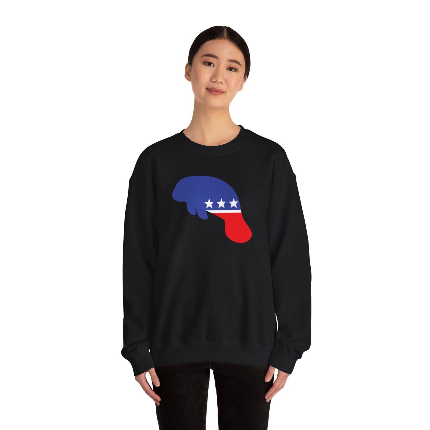 Manatee Party Unisex Heavy Blend™ Crewneck Sweatshirt