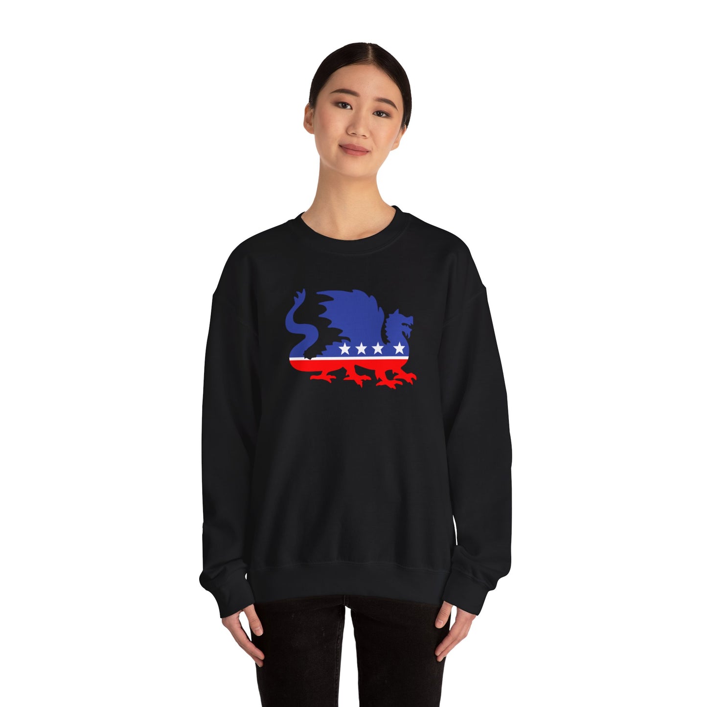 Dragon Party Unisex Heavy Blend™ Crewneck Sweatshirt