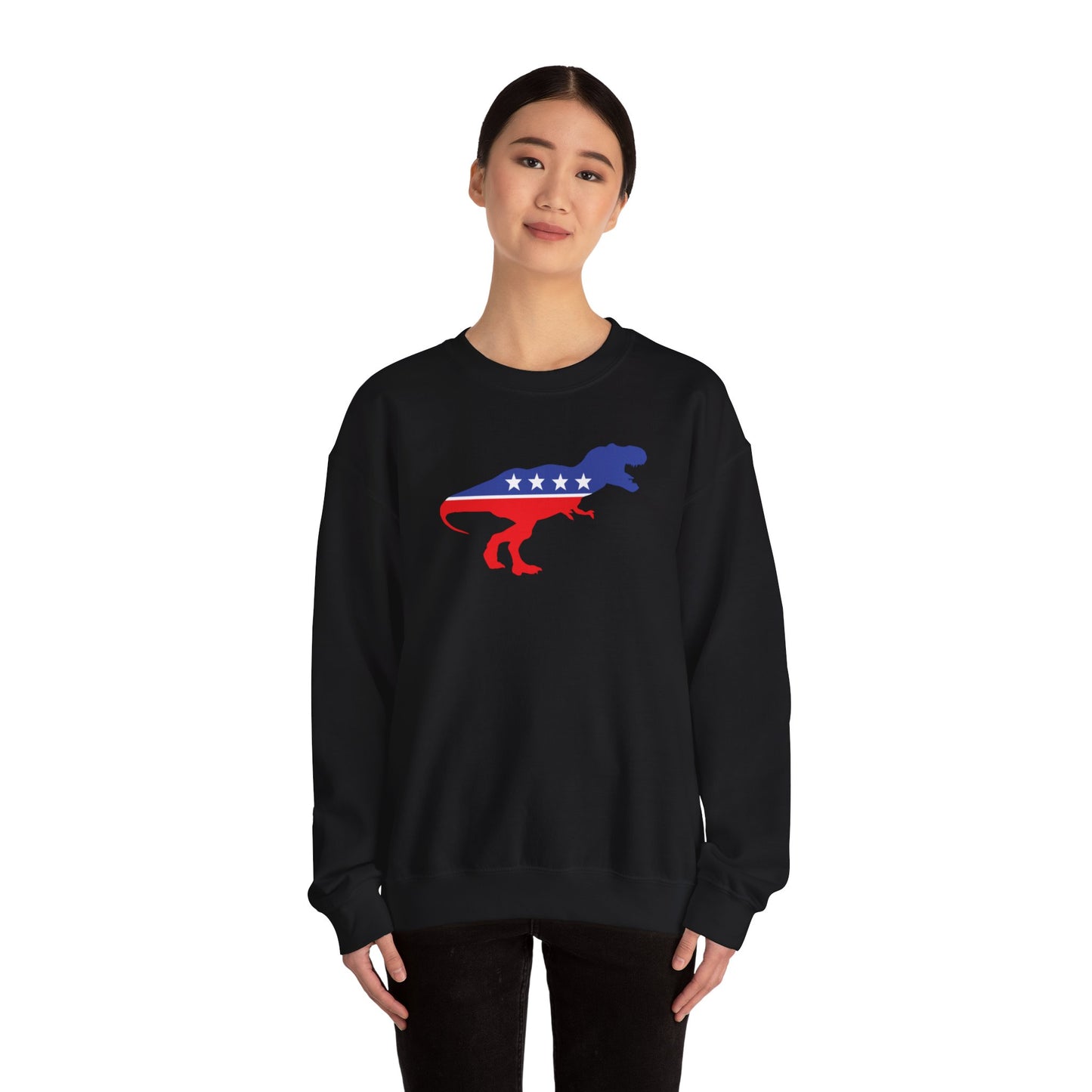 T Rex Party Unisex Heavy Blend™ Crewneck Sweatshirt