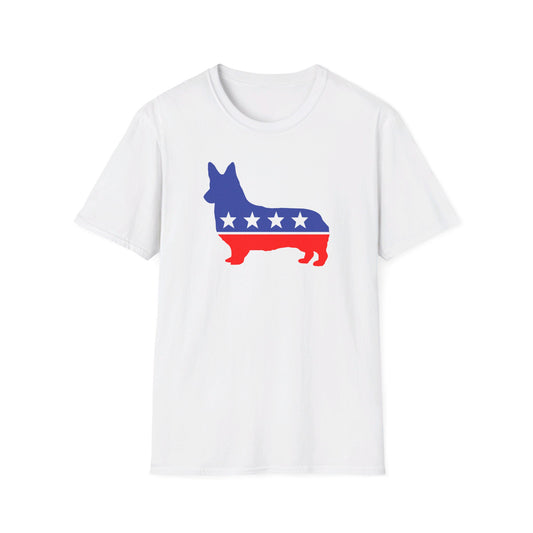 My Corgi Party Unisex Softstyle T-shirt