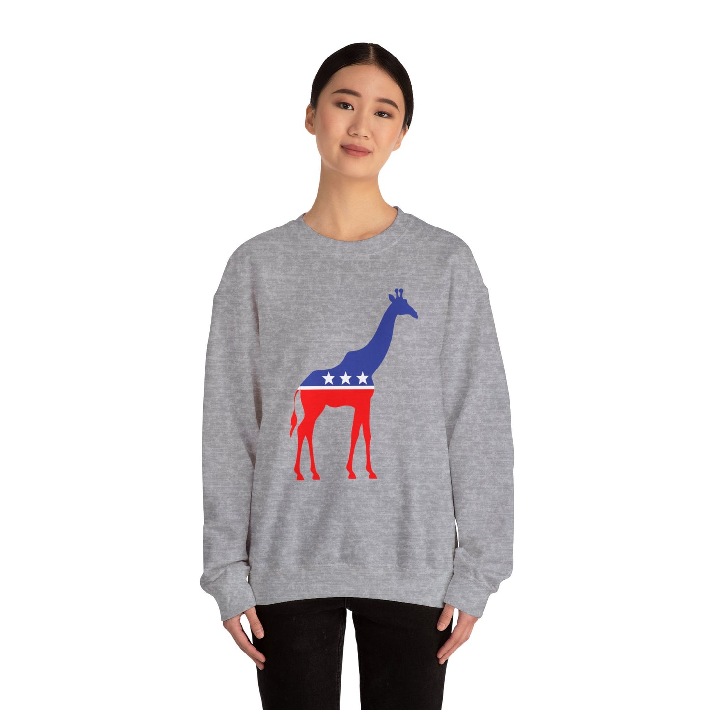 Giraffe Party Unisex Heavy Blend™ Crewneck Sweatshirt