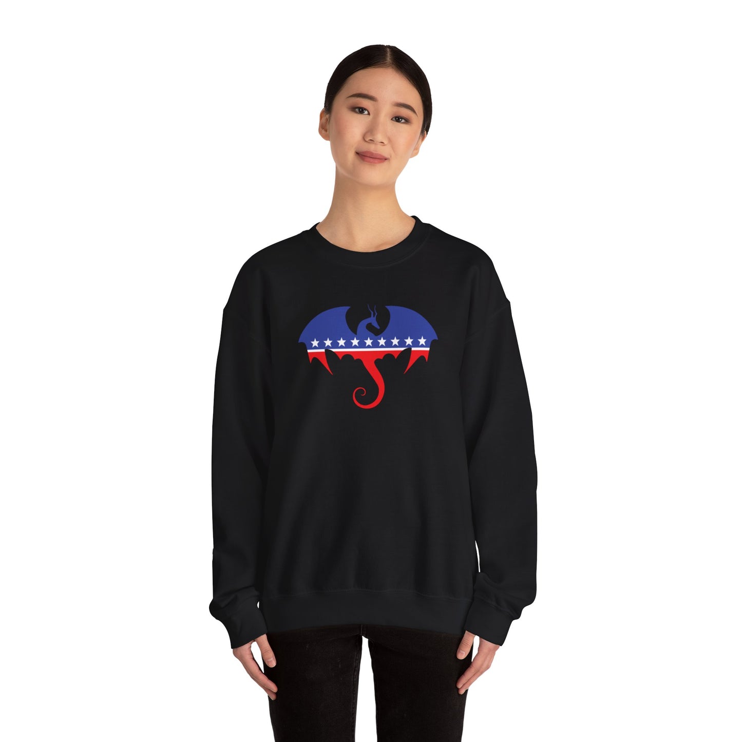 Dragon Party Unisex Heavy Blend™ Crewneck Sweatshirt