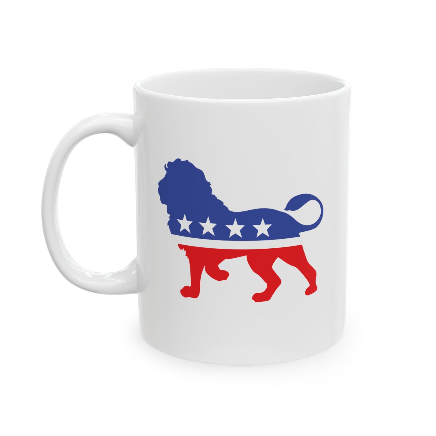 My Lion Party Ceramic Mug, (11oz) mug