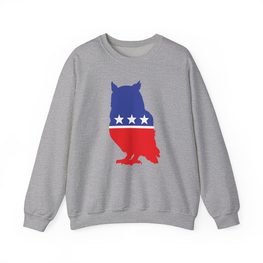 Owl Party Unisex Heavy Blend™ Crewneck Sweatshirt