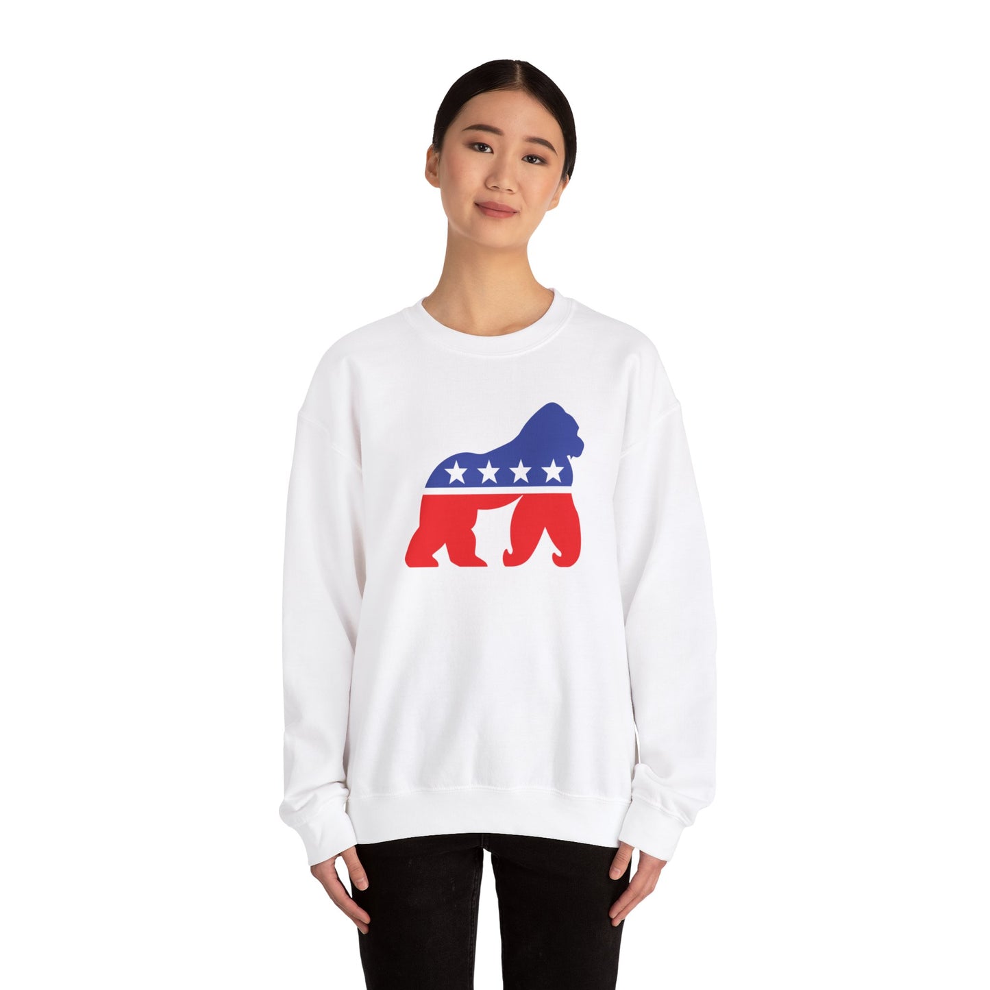 Gorilla Party Unisex Heavy Blend™ Crewneck Sweatshirt