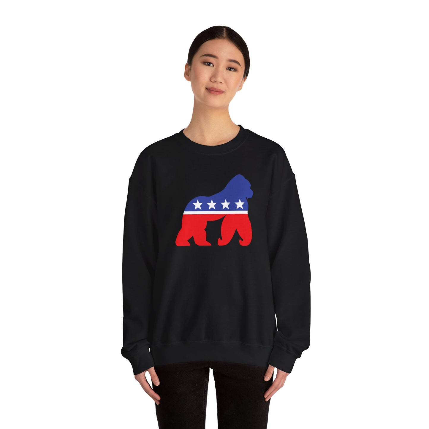 Gorilla Party Unisex Heavy Blend™ Crewneck Sweatshirt