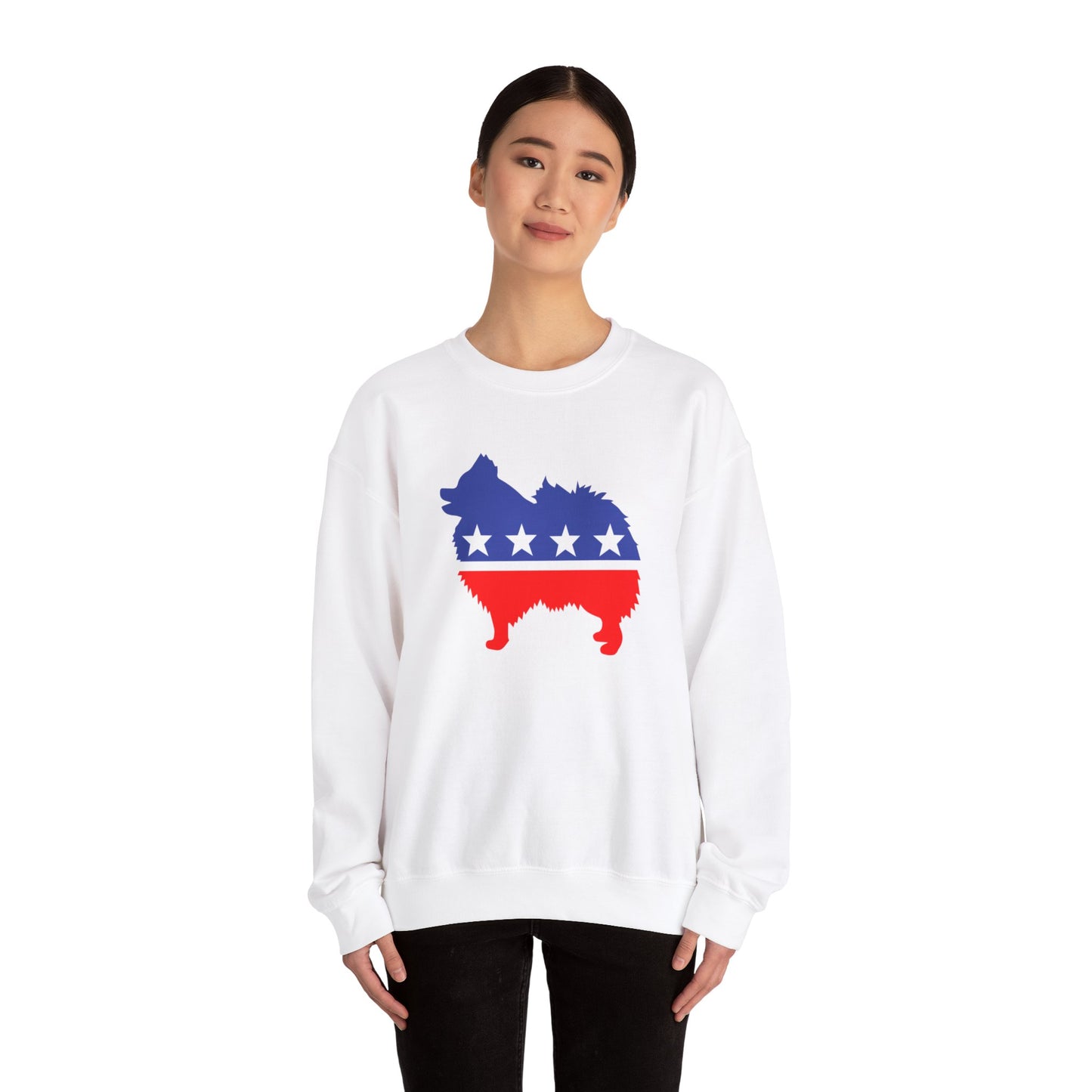 Pomerianian Party Unisex Heavy Blend™ Crewneck Sweatshirt