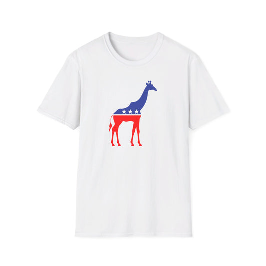 My Giraffe Party Unisex Softstyle T-Shirt