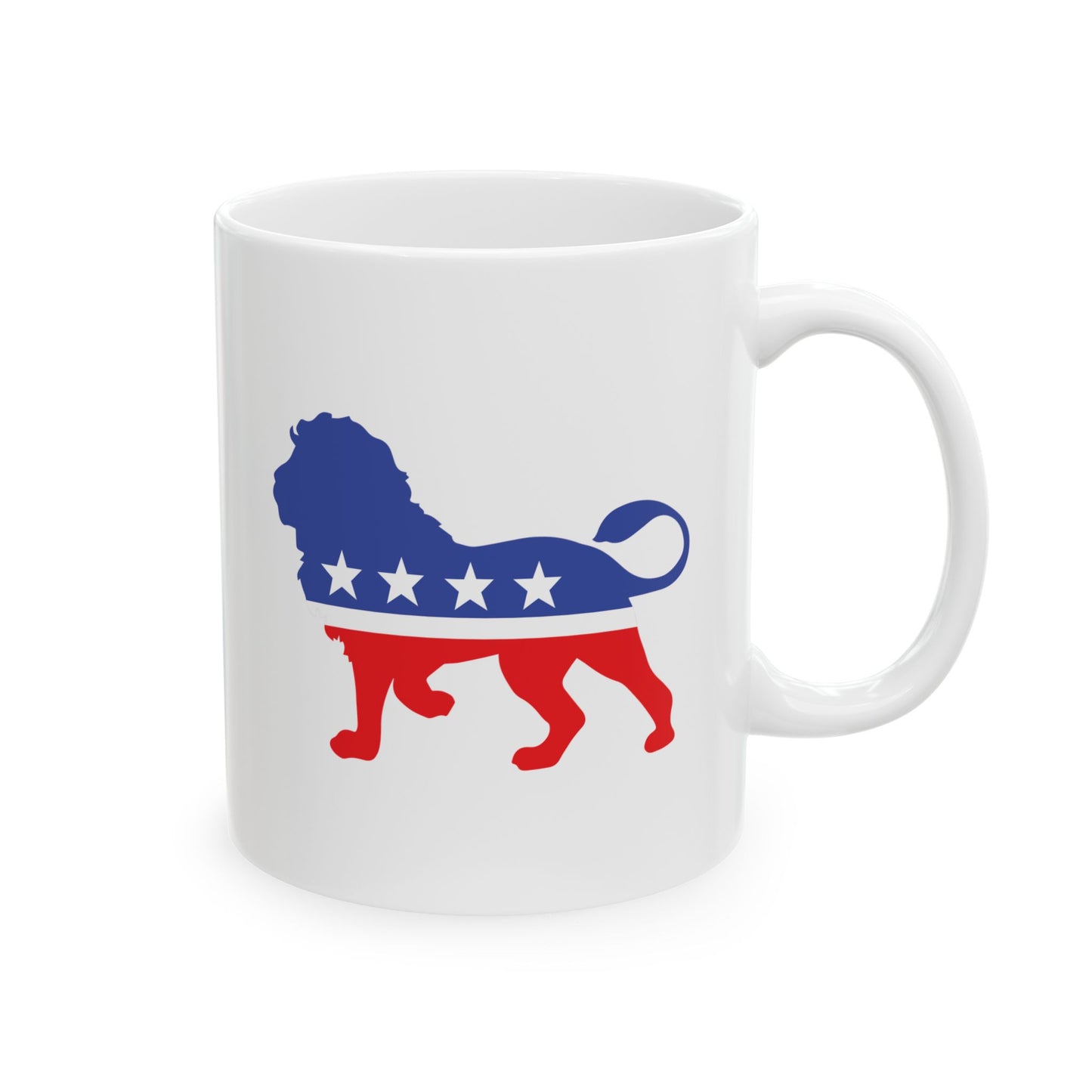 My Lion Party Ceramic Mug, (11oz) mug