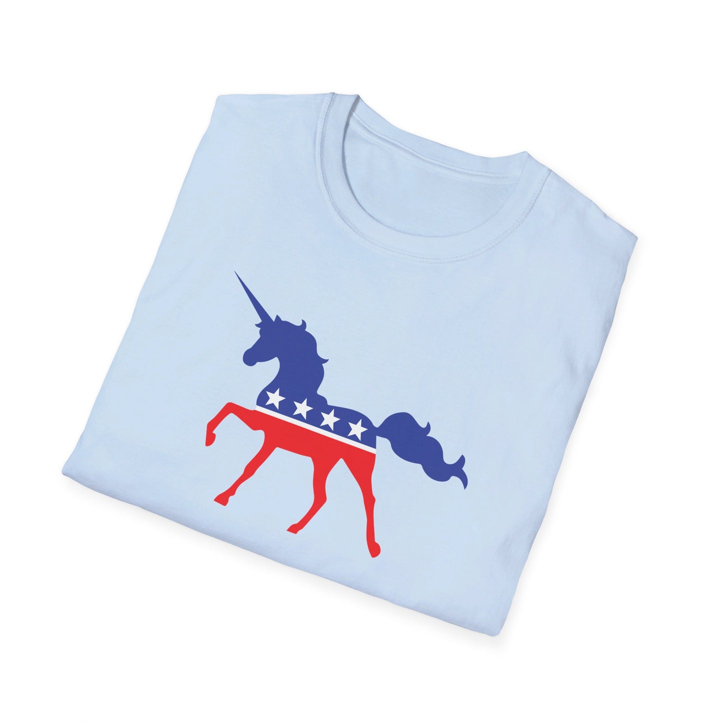 My Unicorn Party Unisex Softstyle T-Shirt