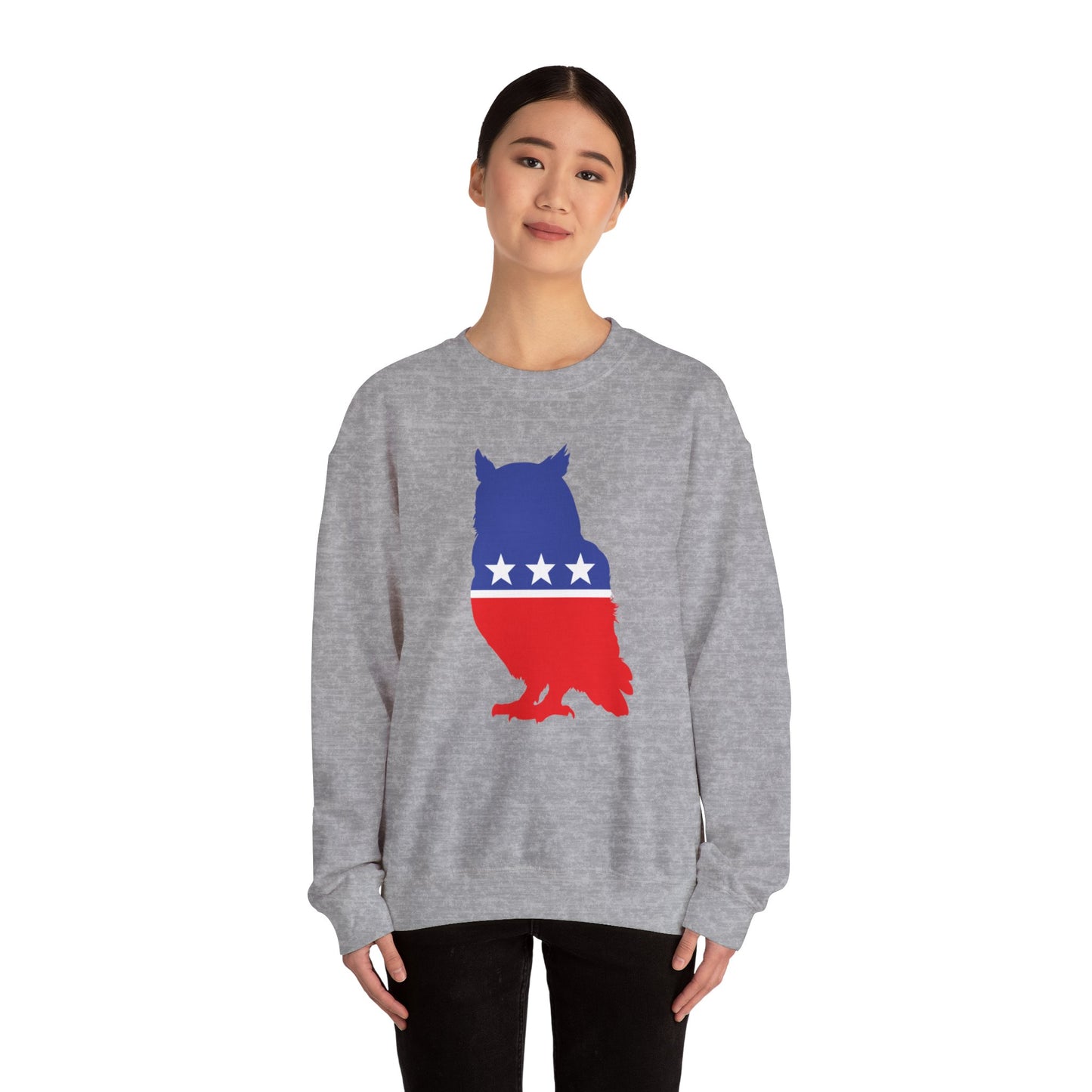 Owl Party Unisex Heavy Blend™ Crewneck Sweatshirt