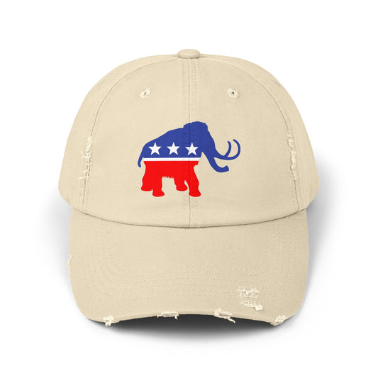 Mammoth Party Destressed cap for man or a woman one size