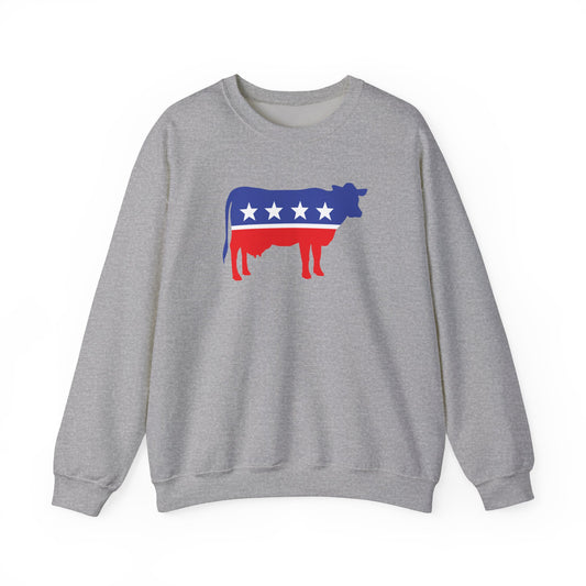 Cow Party Unisex Heavy Blend™ Crewneck Sweatshirt