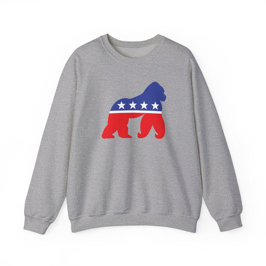 Gorilla Party Unisex Heavy Blend™ Crewneck Sweatshirt