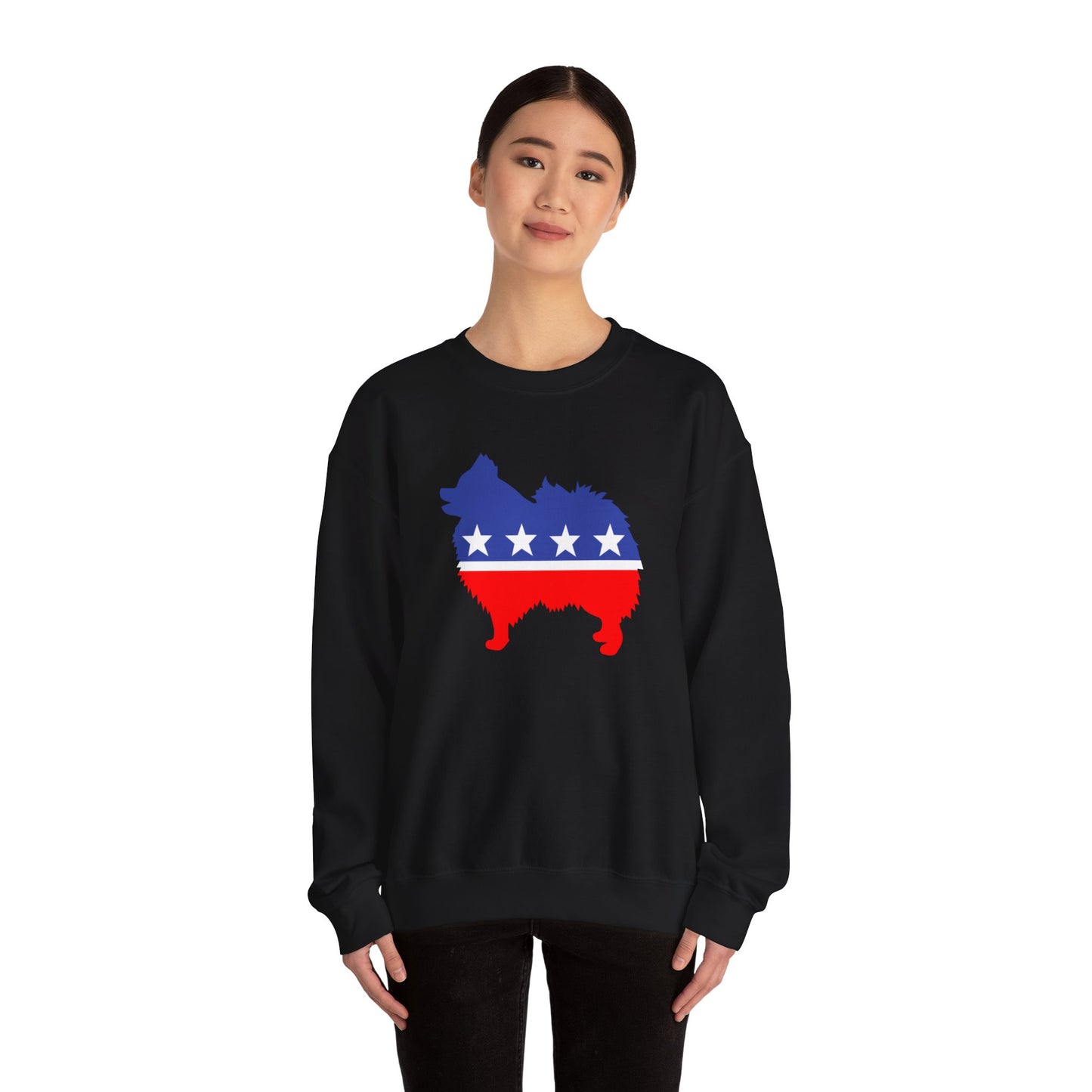 Pomerianian Party Unisex Heavy Blend™ Crewneck Sweatshirt