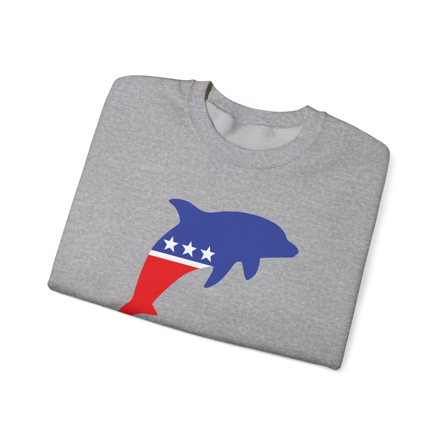 Dolphin Party Unisex Heavy Blend™ Crewneck Sweatshirt