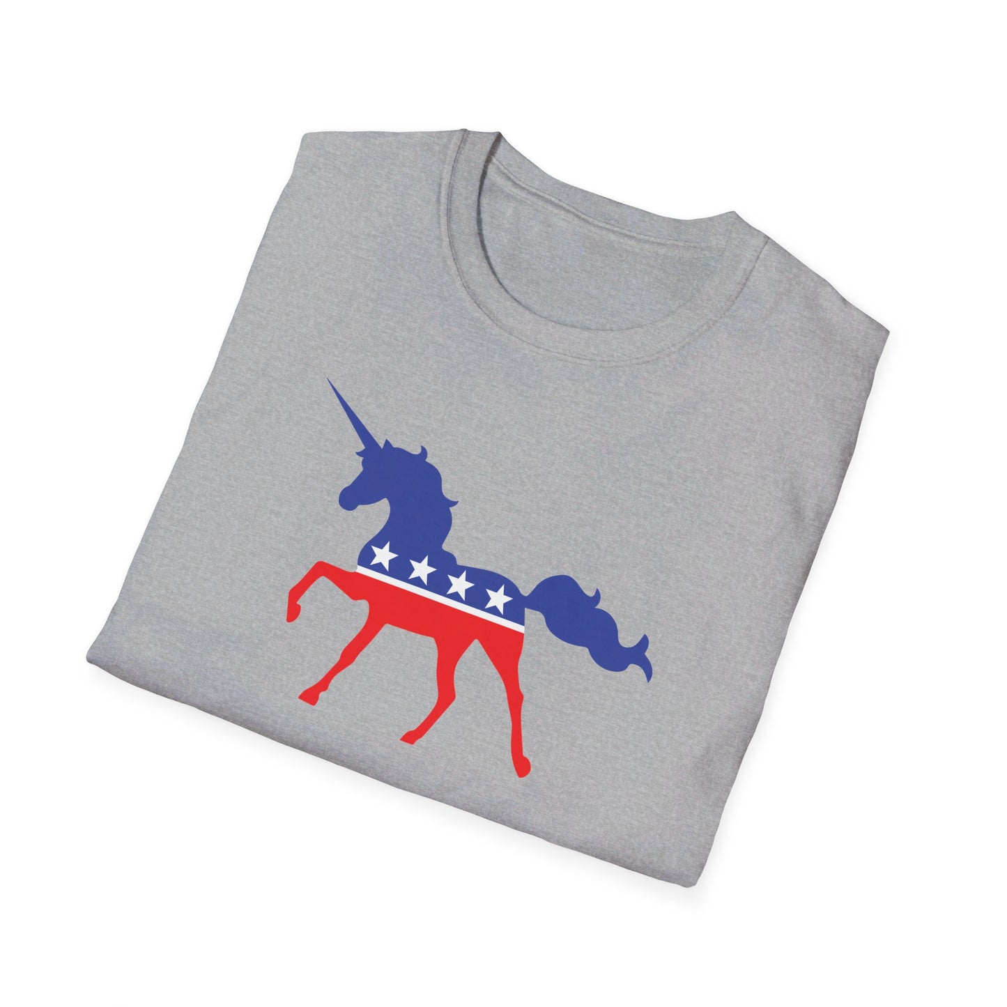 My Unicorn Party Unisex Softstyle T-Shirt