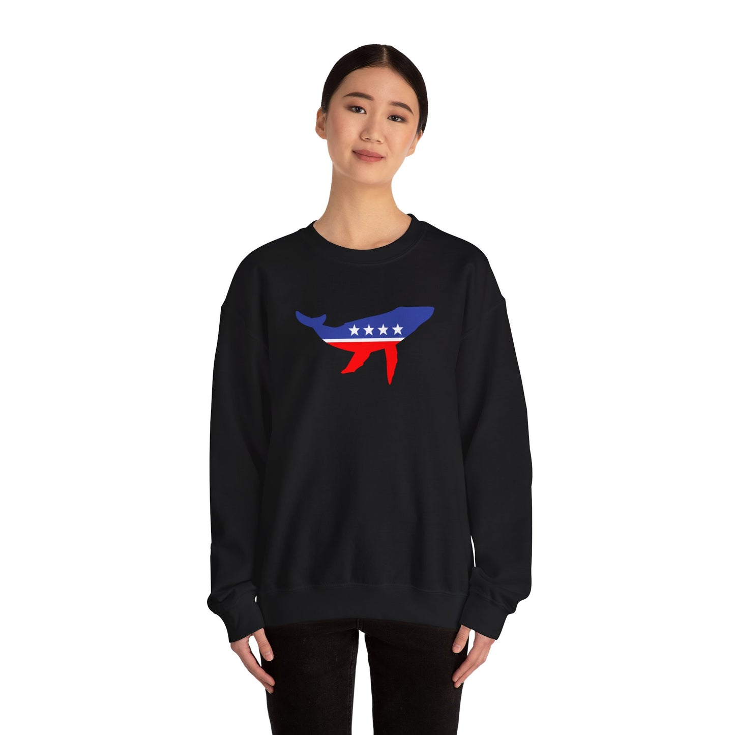 Whale Party Unisex Heavy Blend™ Crewneck Sweatshirt