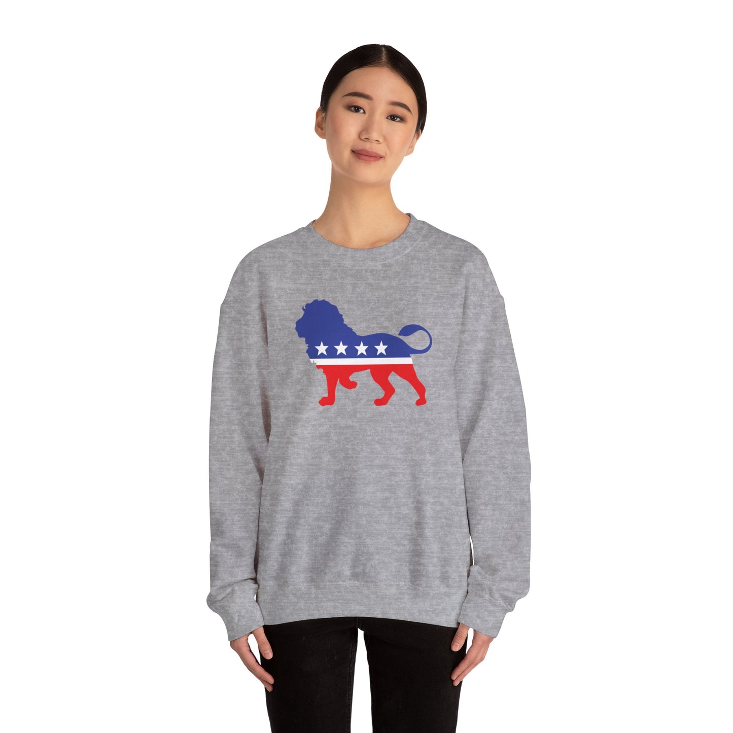 Lion Party Unisex Heavy Blend™ Crewneck Sweatshirt