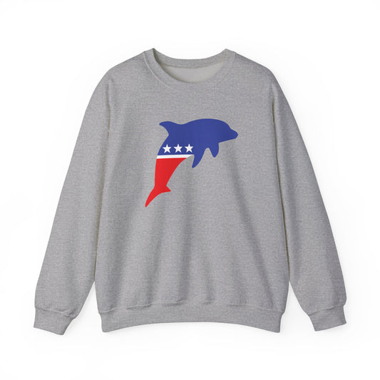 Dolphin Party Unisex Heavy Blend™ Crewneck Sweatshirt