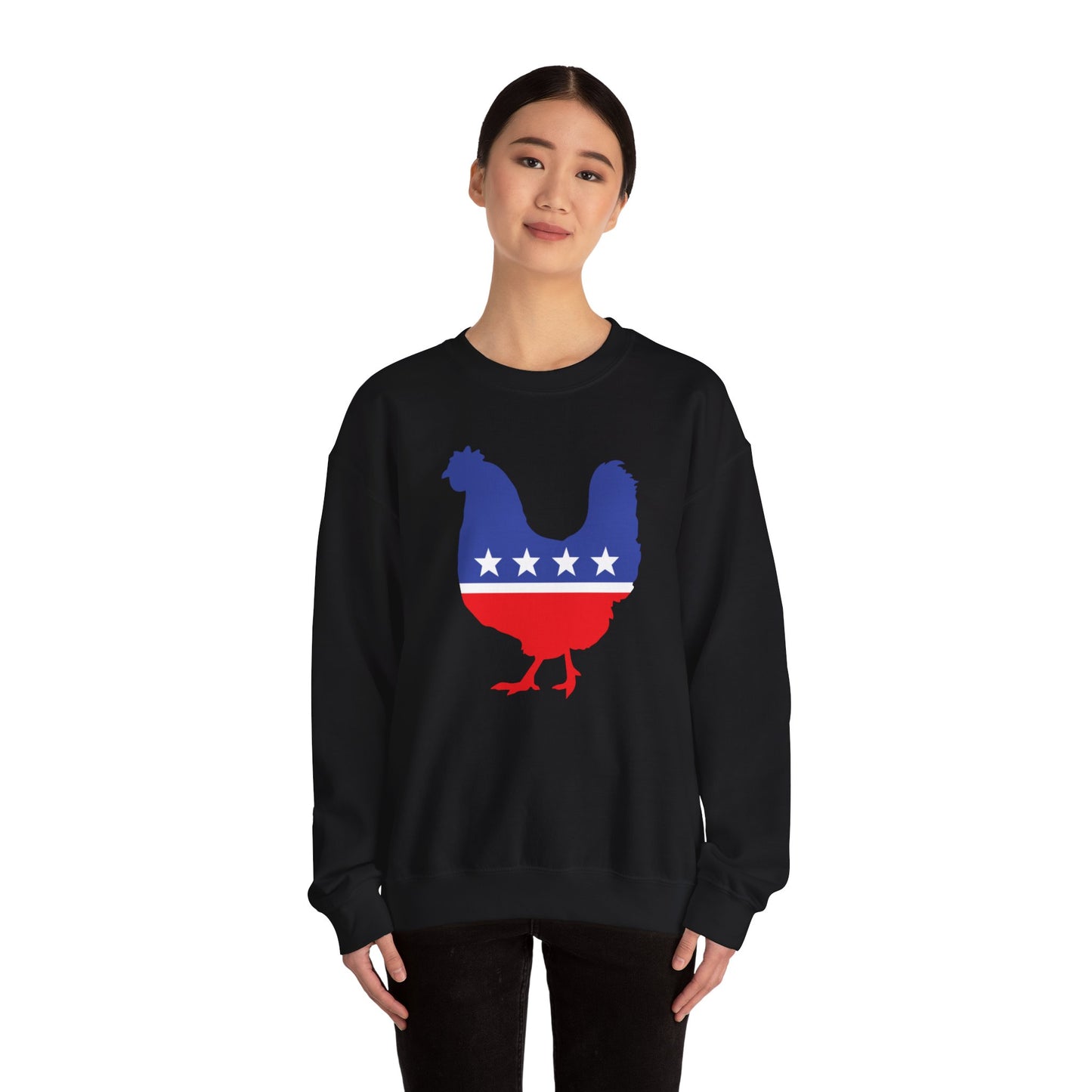 Chicken Party Unisex Heavy Blend™ Crewneck Sweatshirt