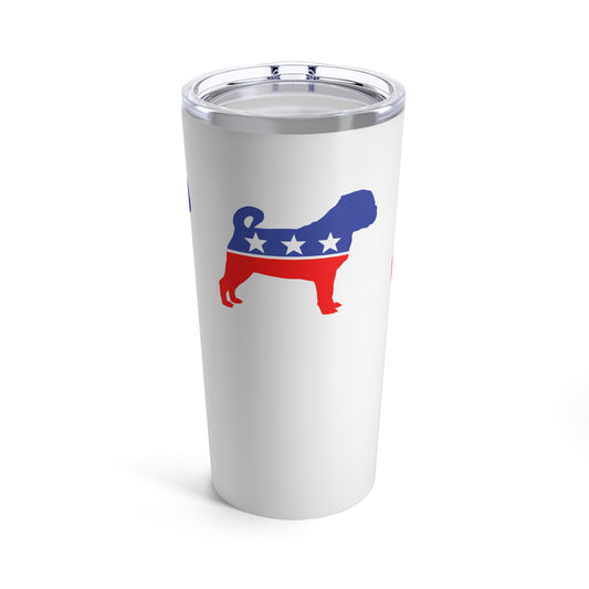 Pug Party Tumbler 20oz