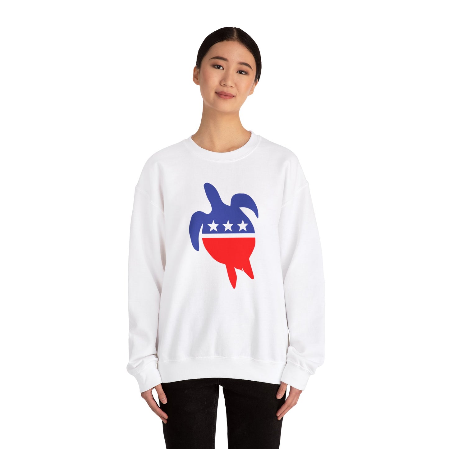 Sea Turtle Party Unisex Heavy Blend™ Crewneck Sweatshirt