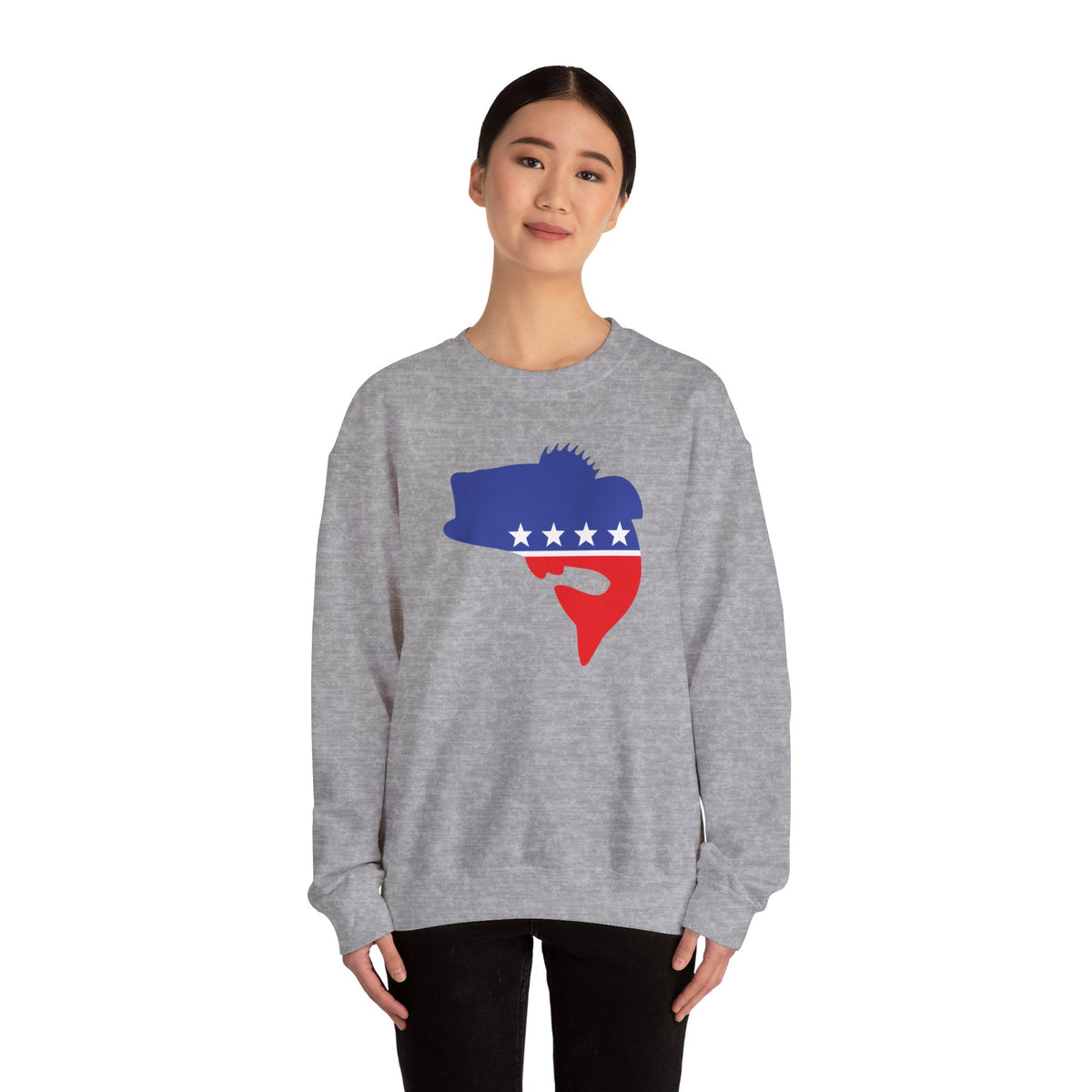 Bass Party Unisex Heavy Blend™ Crewneck Sweatshirt