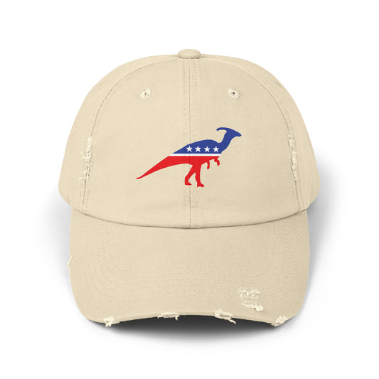 Duckbill Party Destressed cap for man or a woman one size