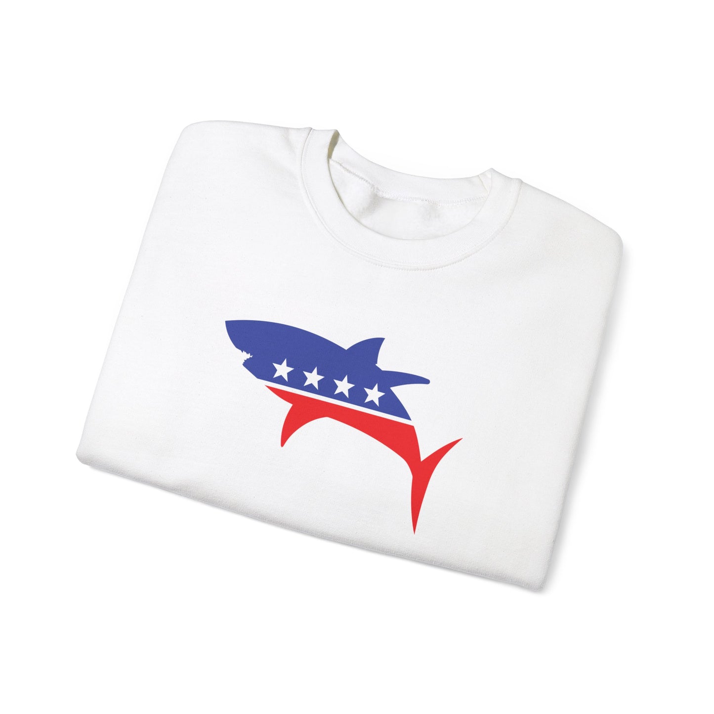 Shark Party Unisex Heavy Blend™ Crewneck Sweatshirt