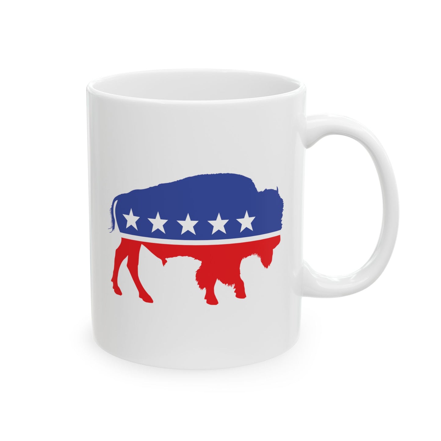 My Buffalo Party Ceramic Mug, (11oz) mug