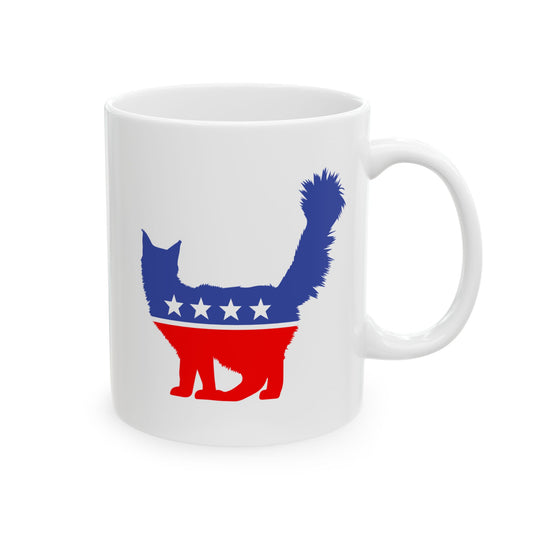 My Maine Coon Party Ceramic Mug, (11oz) mug