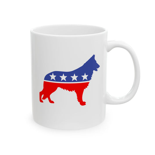 My German Shepard Party 11oz mug