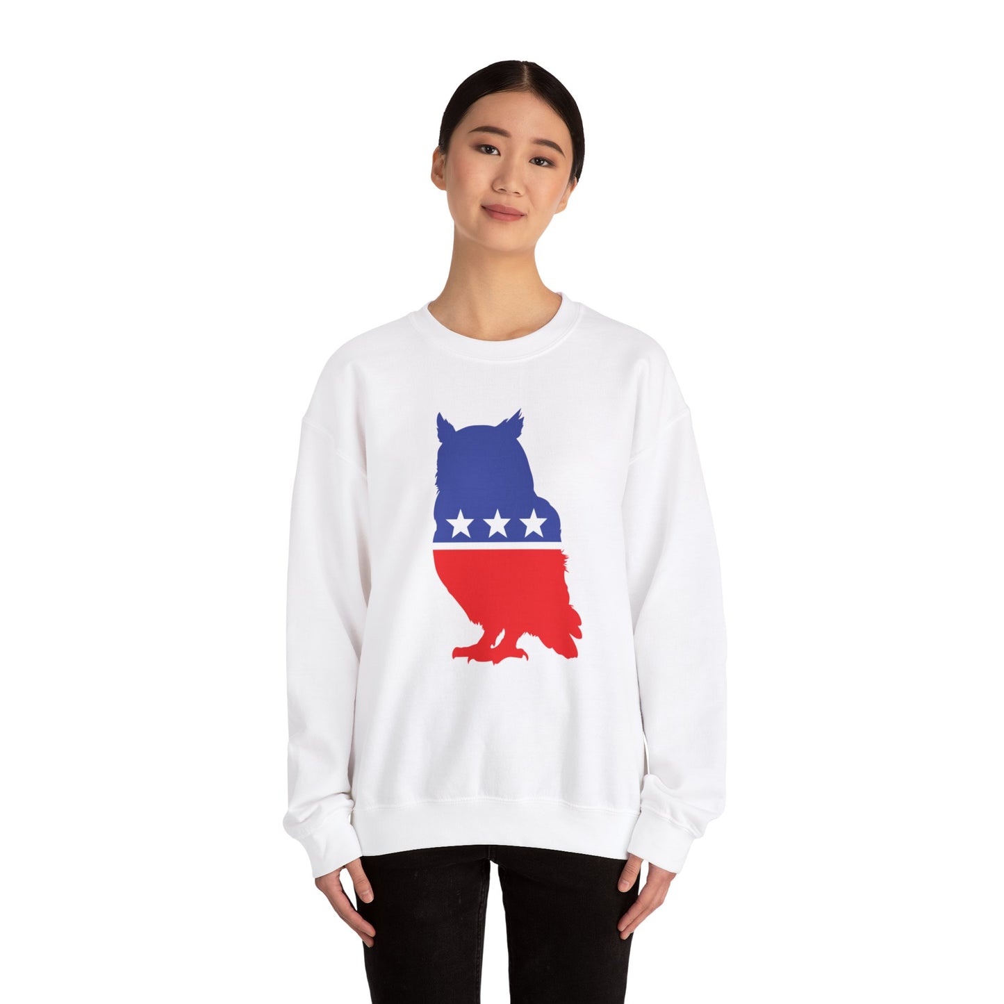 Owl Party Unisex Heavy Blend™ Crewneck Sweatshirt