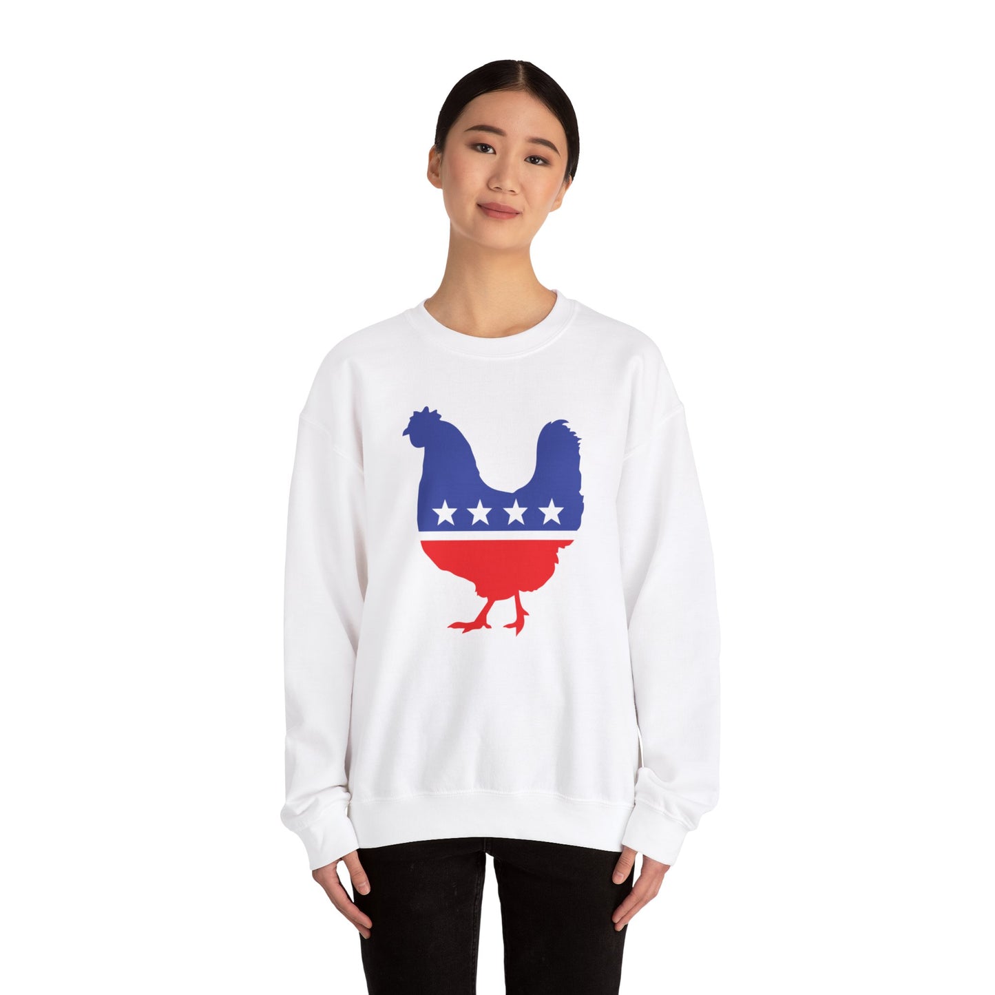 Chicken Party Unisex Heavy Blend™ Crewneck Sweatshirt