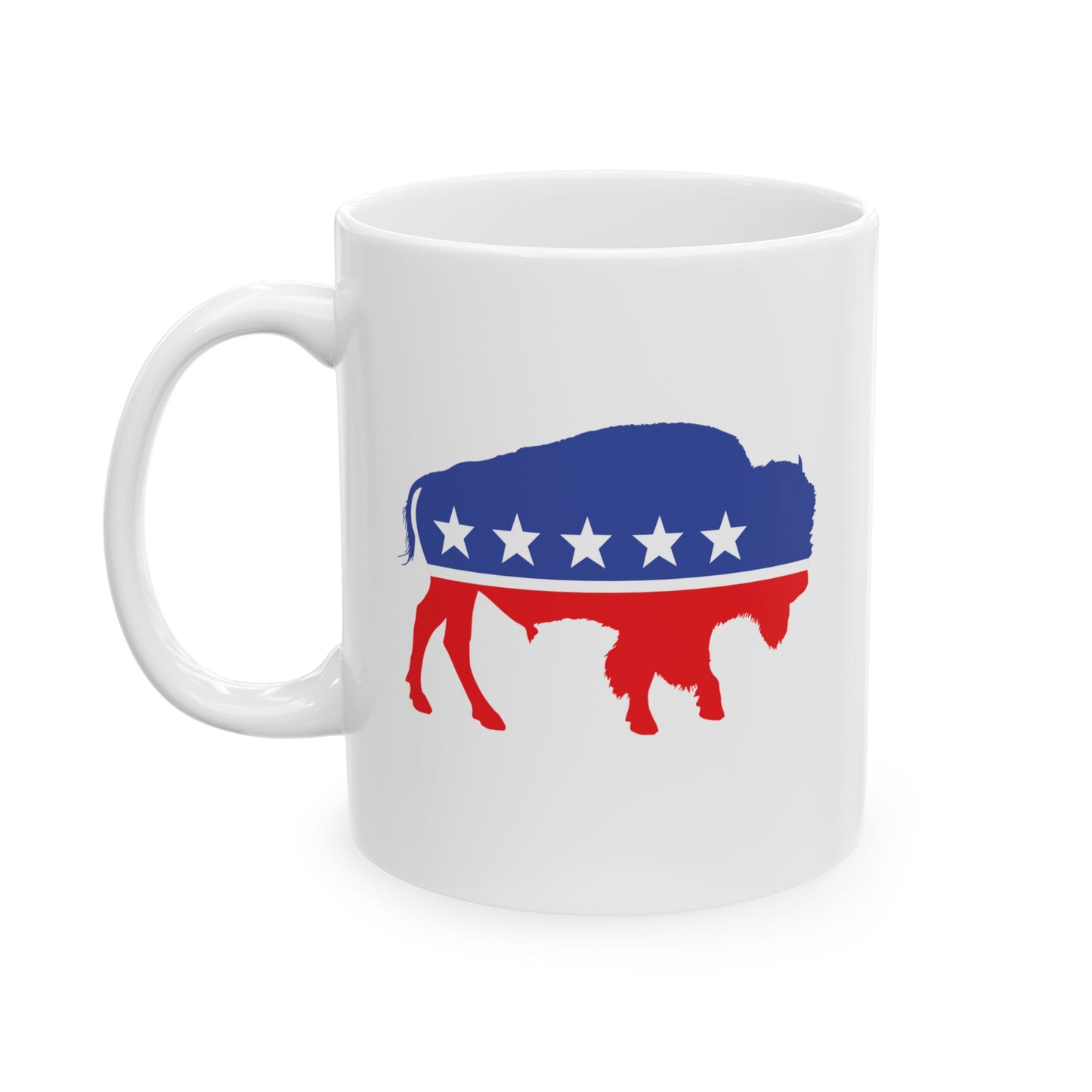 My Buffalo Party Ceramic Mug, (11oz) mug