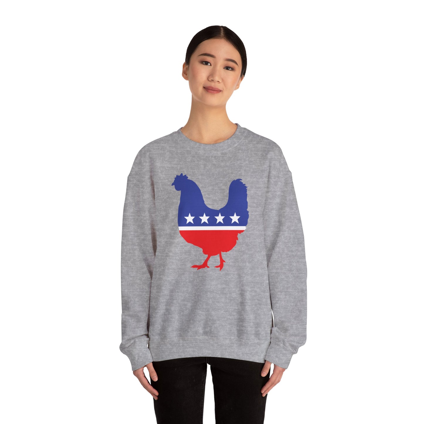 Chicken Party Unisex Heavy Blend™ Crewneck Sweatshirt