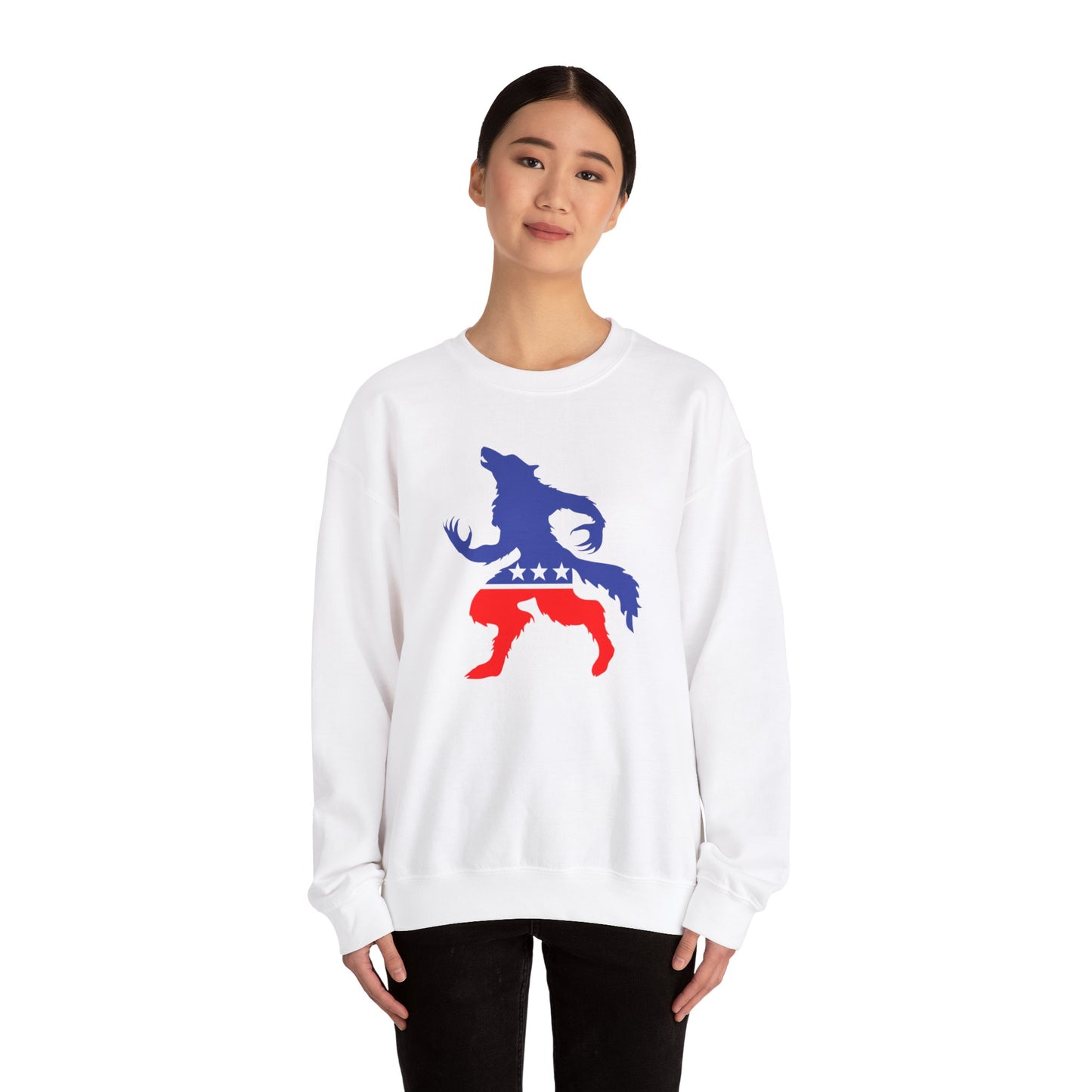 Werewolf Party Unisex Heavy Blend™ Crewneck Sweatshirt