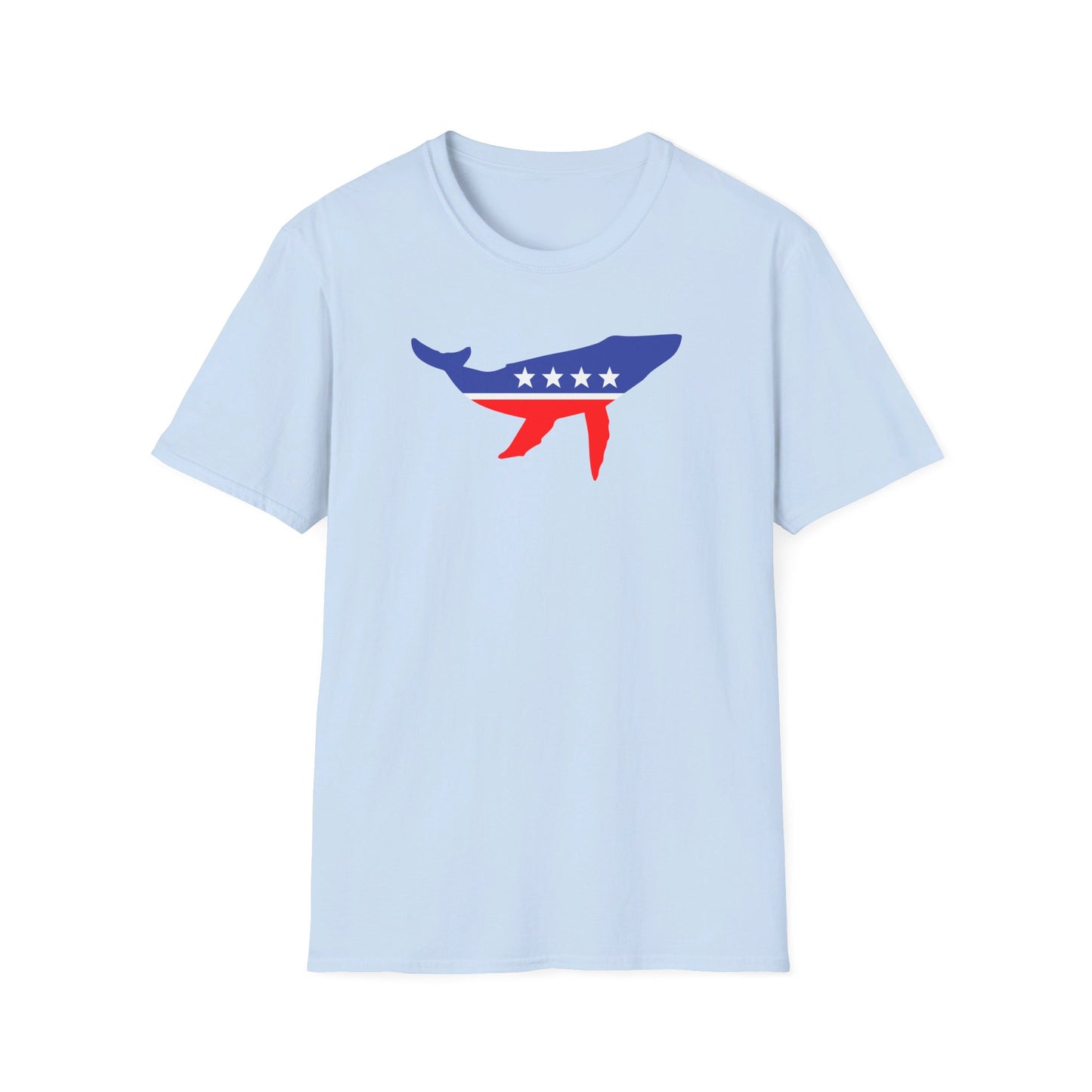 My Whale Party Unisex Softstyle T-Shirt