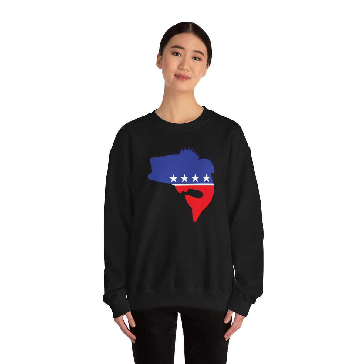 Bass Party Unisex Heavy Blend™ Crewneck Sweatshirt